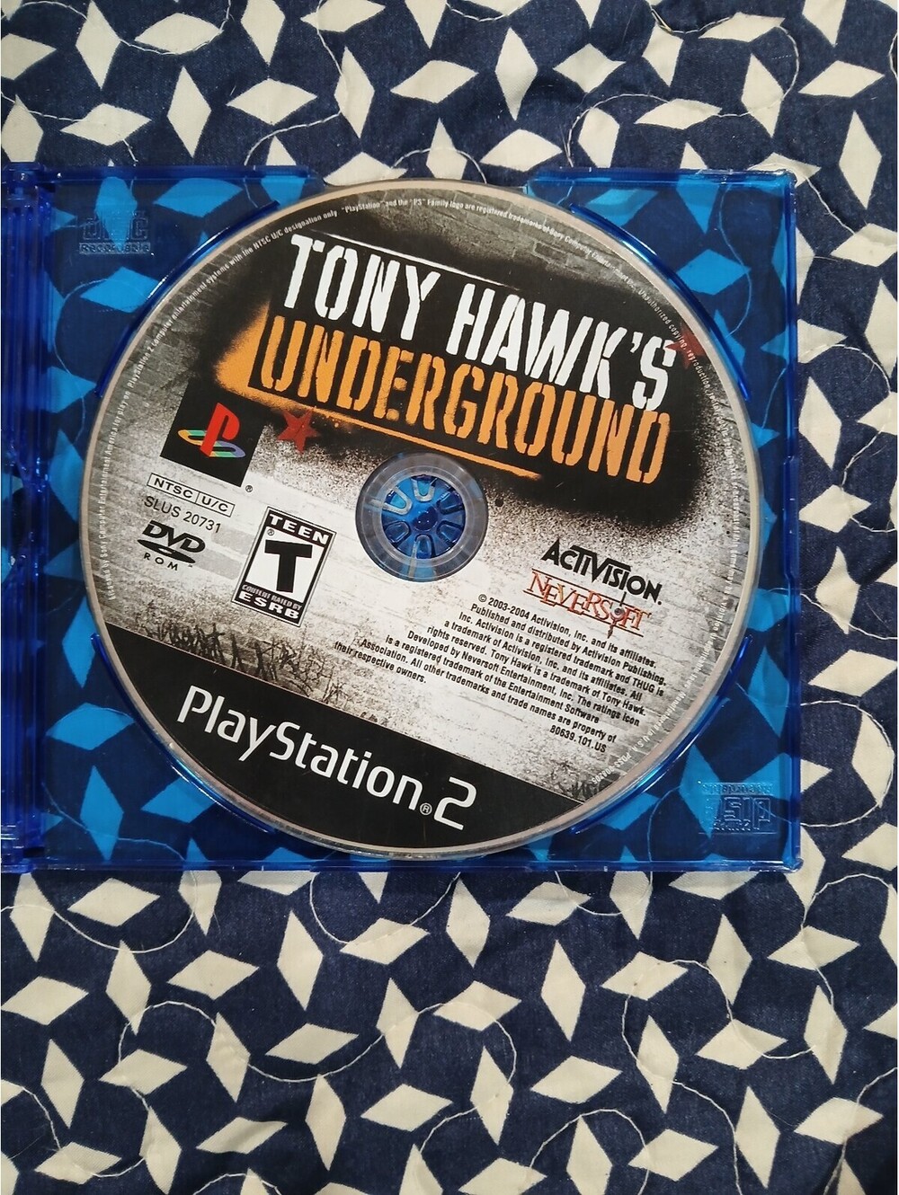 Tony Hawk's Underground (Sony PlayStation 2, 2004)
